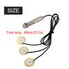 Prewired Pickup Piezo Amplifier Transducer for Guitar Replacement Part Accessory