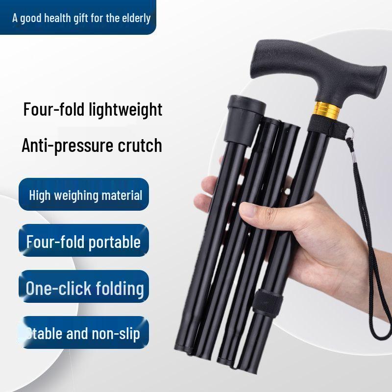 Ultraleichter Faltbarer Teleskop-Wanderstock für Bergsteigen [Neues Modell]