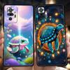 Ozean Tier Schildkröte Handyhülle Abdeckung für Redmi 14C 10C Note 14 13 12 10 11 Pro Plus 7 8T K40 K50 Gaming Pro Plus 5G Weiche Hülle