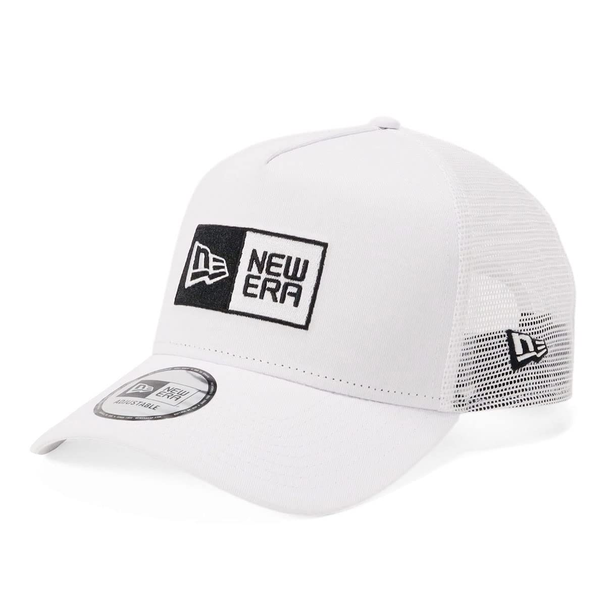 

Сетчатый колпачок с логотипом коробки Белый БЕСПЛАТНО 940AF TR BOXLOGO WHI BLK 25J [New Era] 9FORTYA-FrameTrucker белый