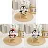 Penguin Plush Keychain With Soft Short Plush For Gifts And Bag Decor