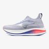 Mizuno NEO ZEN Running Purple x Silver x 2E Women's Shoes, Pink, 23.5 cm,