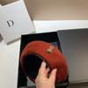 Wool Beret Ins Age Reducing Rabbit Octagonal Hat Internet Celebrity Crystal Bead Versatile Painter Hat