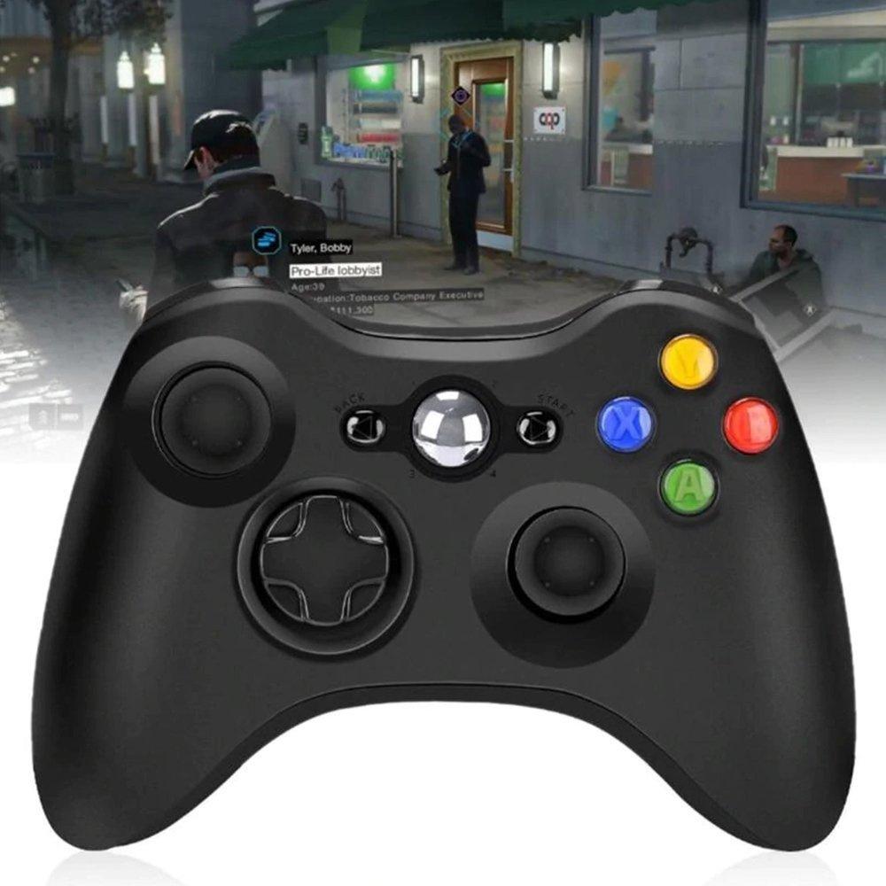 Manette de jeu sans fil pour XBOX 360 (Noir)