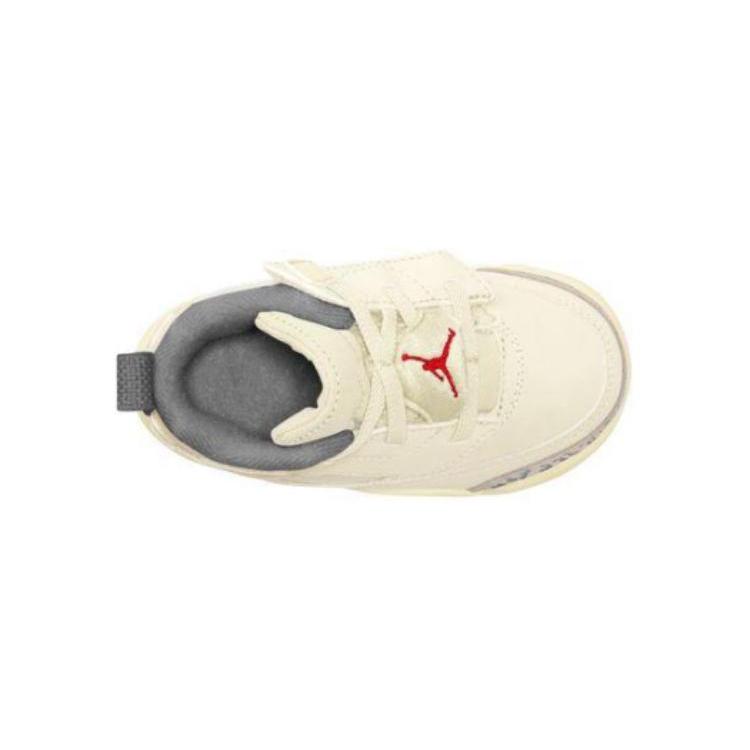 New Jordan Spizike Low TD Cushioning Wear-Resistant Low-Top Toddler Shoes White Infant And Toddler FQ3952-100