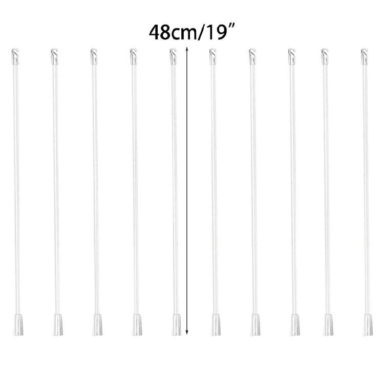 10 Stück Jalousie-Stab Ersatzteile für Vertikaljalousien - Haushalt Büro