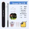 ZOCO Kids Portable Carbon Fiber Mini Stream Fishing Rod Beginner Set