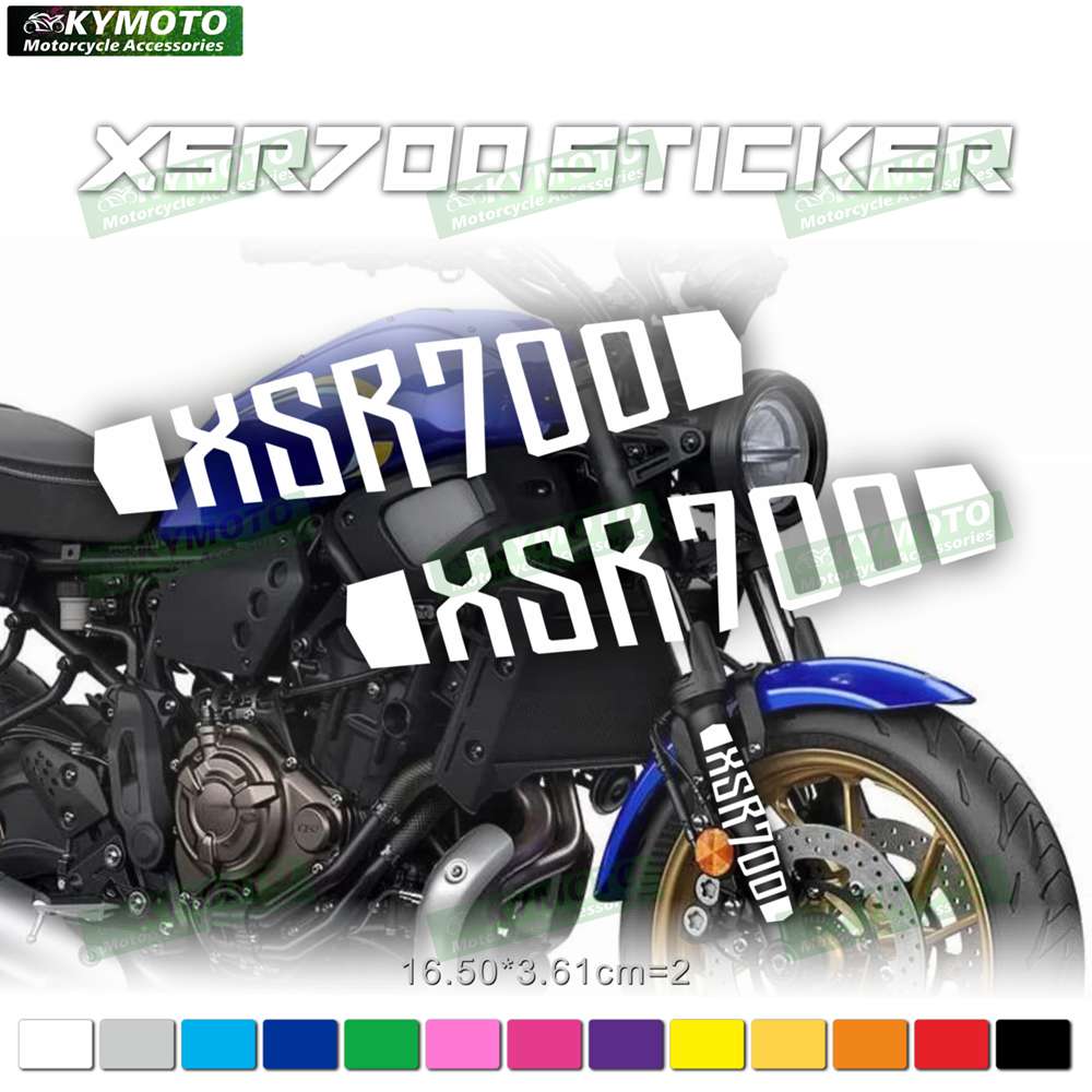 For XSR700 XSR 700 Motorcycle Accessories Fairing Front Shock Absorber Windshield Fuel Tank Engine Front Fork Decoration
