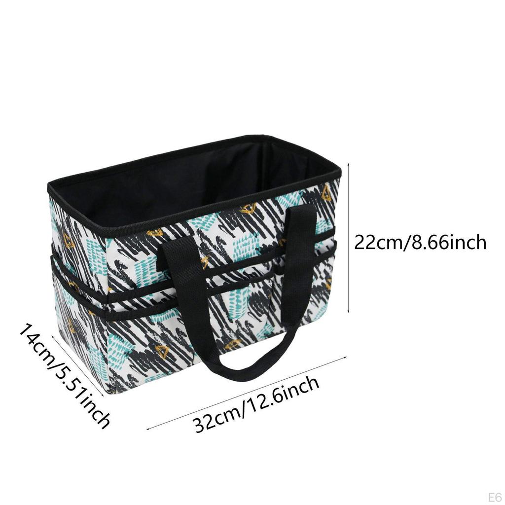 Craft Organizer Tote Bag Carrier Painting Supplies Storage for School