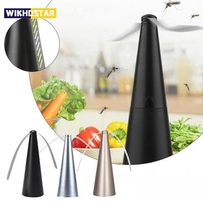 Elektrische Insectenwerende Ventilator: USB/Batterijgevoede Tafelvliegenvanger voor Keuken Buiten Voedselveiligheid Apparaat