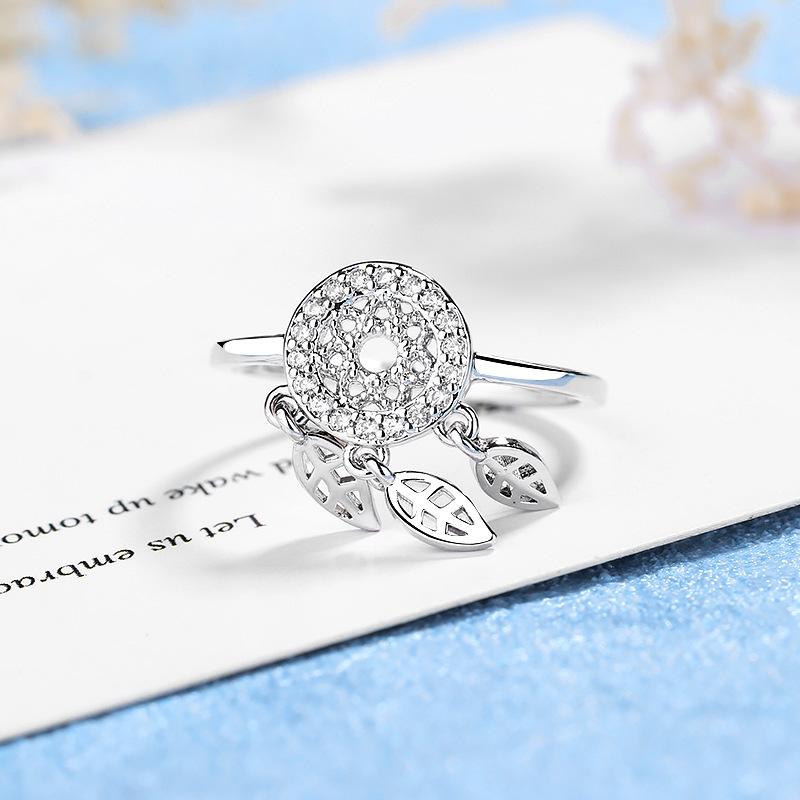 Lindon Klassisk Kobberlegering Zirkon Ring Dame Smykker Bryllupsløfte Festgave