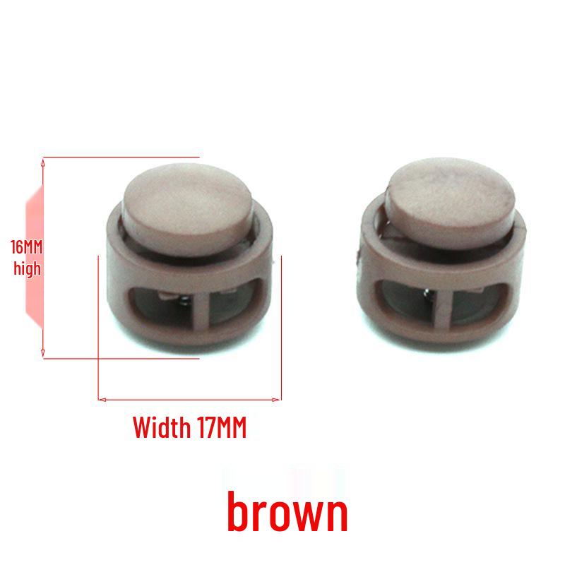 

Пластиковый пружинный фиксатор шнура, регулируемый стопор для сумок, одежды и шляп