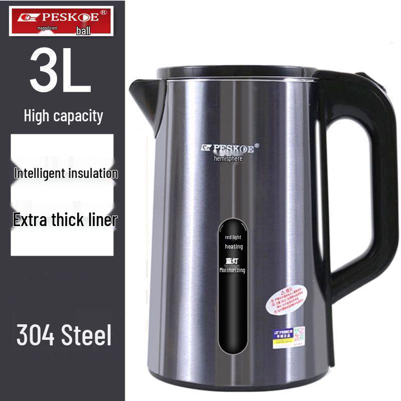 3L Large Capacity Automatic Kettle with Keep Warm Feature and High Power
