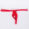 Open Crotch Free Sexy Men's Sex Panties Men's T-word Pants Men's Lace Transparent Thong Men