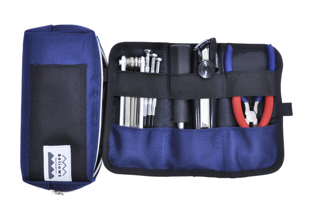 Concise Pen Case Bellows Navy 134114