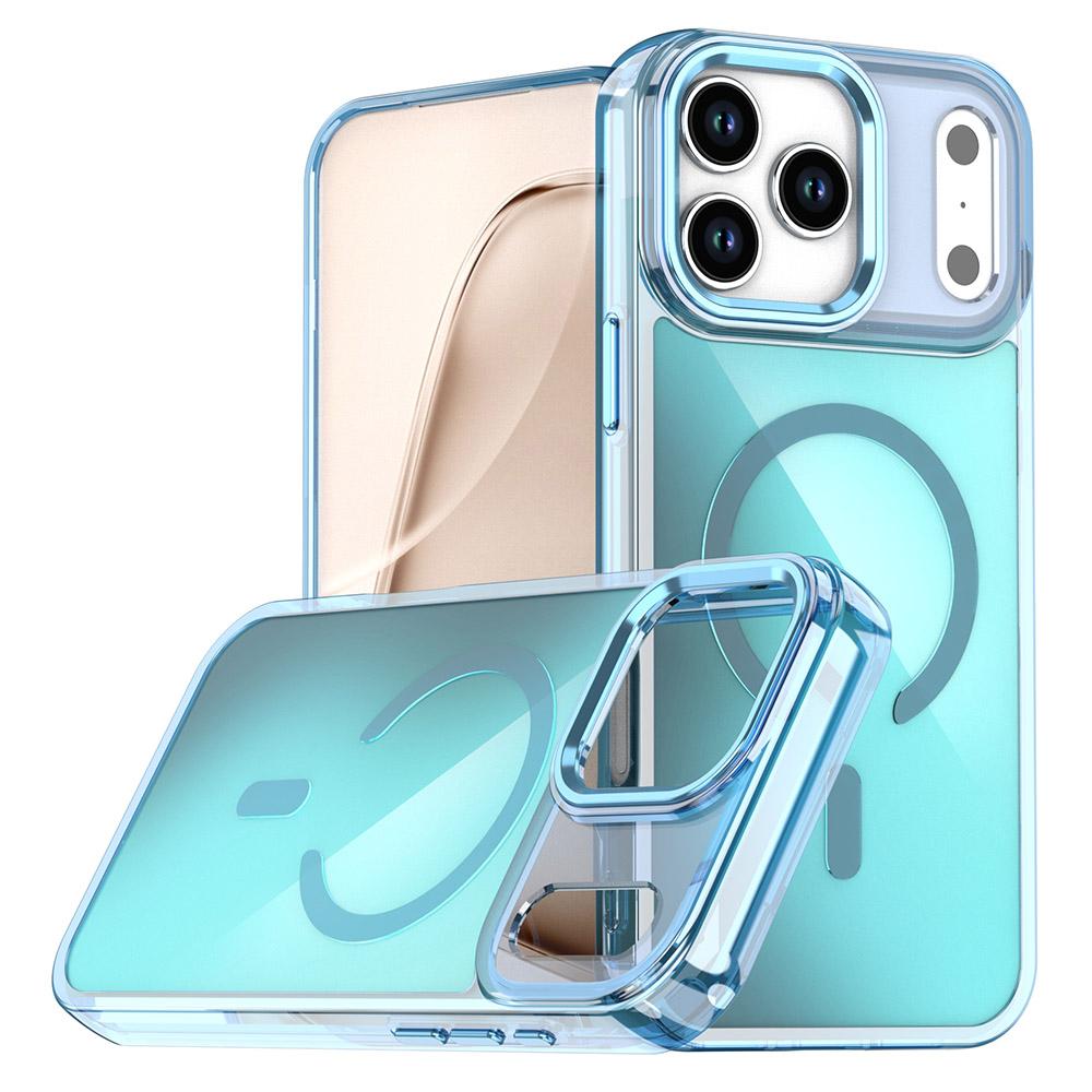 For iPhone 17 Pro Max Case Compatible with MagSafe Color Changing PC TPU Phone Back Cover