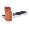 L Bracket Fit for   V1 Cameras Aluminum Quick Release Plate L Shape Handgrip with Wood Grip 1Celsius4 Inch Threaded Hole Support for Arca Trip