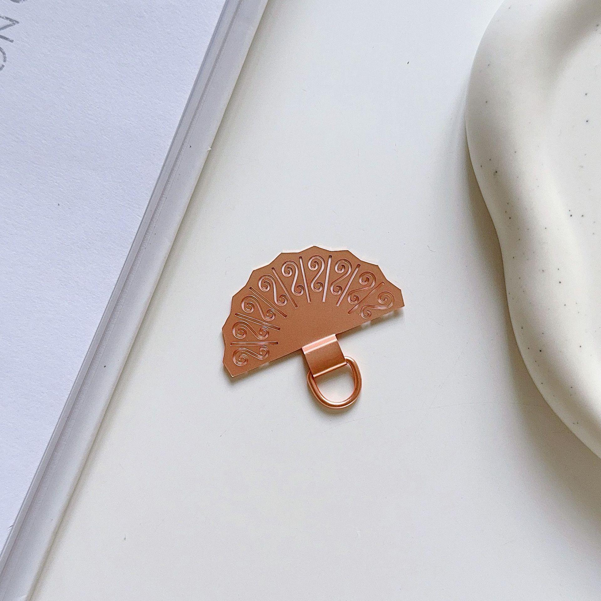 

Четырехцветный шнурок для мобильного телефона из нержавеющей стали - прочный и надежный дизайн зажима для браслета розового золота