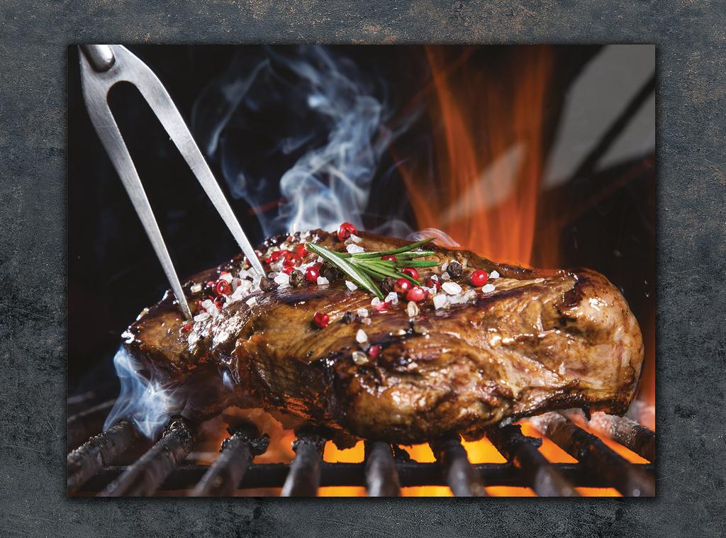 SZKLANA DESKA DO KROJENIA 40x30 GRILL