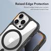 For iPhone 13 Pro Max Magnetic Case TPU+Acrylic Phone Back Cover Compatible with MagSafe
