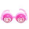 Kids Funny Glasses 18x7cm Blinking Eyeball Silly Glasses Novelty Funny Prop for Party Photography Cute Peach Heart Style