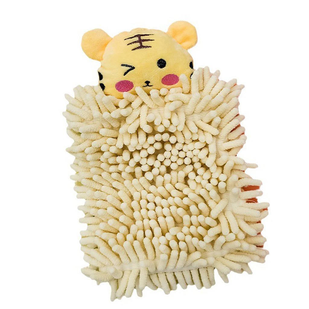 Hängendes Handtuch Schnelltrocknendes Mikrofasertuch Putzlappen Niedliches Cartoon Saugfähiges Handtuch für Zuhause