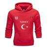 Jogging homme - NPZ - Turquie - Rouge - Sweat à capuche - Taille élastiquée