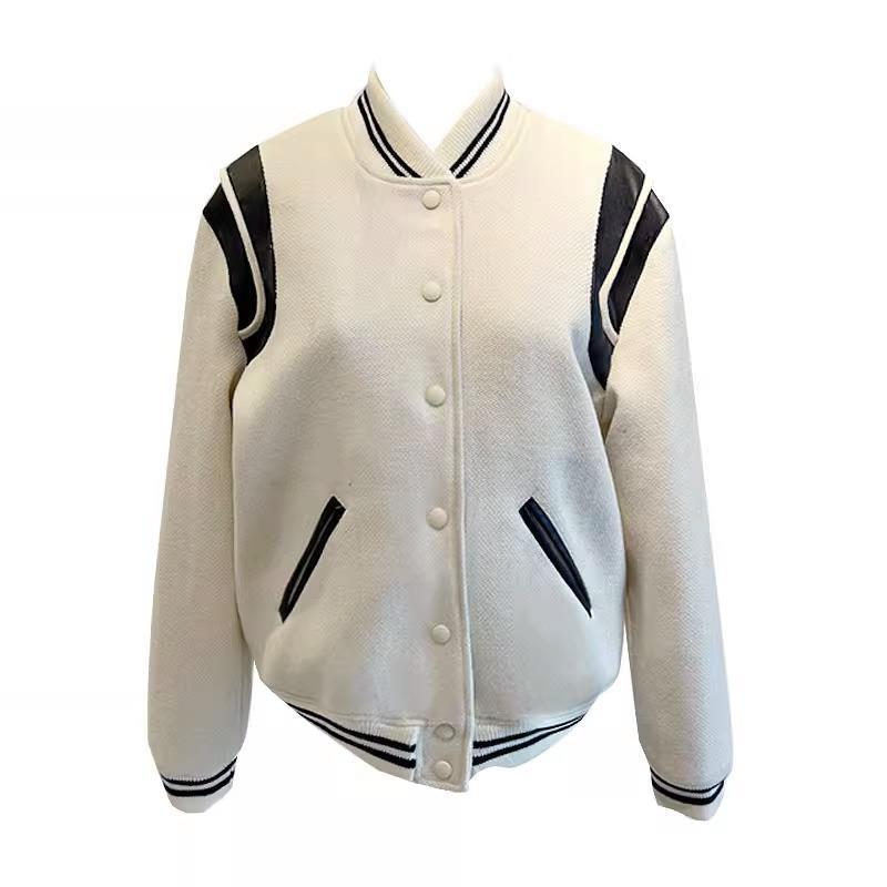 2024 Damen Trendige Herbst Baseballjacke für Paare - High-End Nischendesign