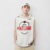 Li Ning Sports Basketball Series Letter Print Sleeveless Hoodie Men Hoodies Off-White AWDR351-2