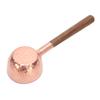 Black Walnut Handle Nature Walnut Spoons Red Copper Finish Coffee Measuring Scoop  Kitchen Use