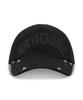 WE11DONE Gothic Logo Vintage Ball Cap - Black / Wdah226403Ubk