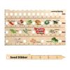 Planting Ruler with Holes Wood Plant Spacing Plant Spacing Ruler for Beginners Professionals Gardeners Growers Farmers Balcony