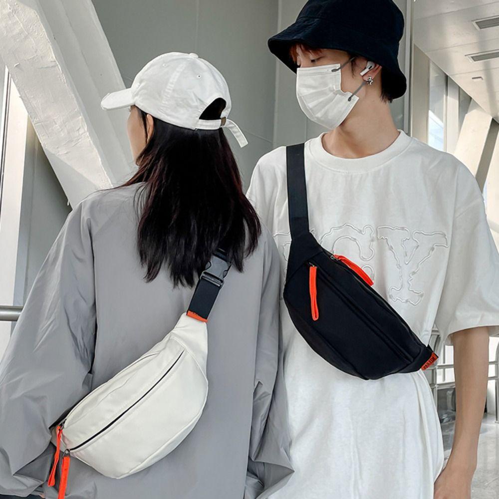 

Multi-pocket Chest Bag Buckle Leisure Bag Fashion Diagonal Shoulder Bag Commuting