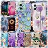 For Realme 9i Case RMX3491 New Fashion Painted Cover Clear Silicone Soft TPU Phone Case For Realme 9i 5G RMX3612 Realme9i Fundas