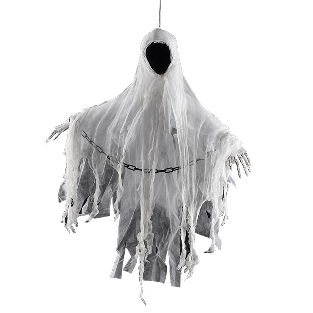 1pc Hanging Ghost Electric Scary Shaking Props Without Battery for Haunted House