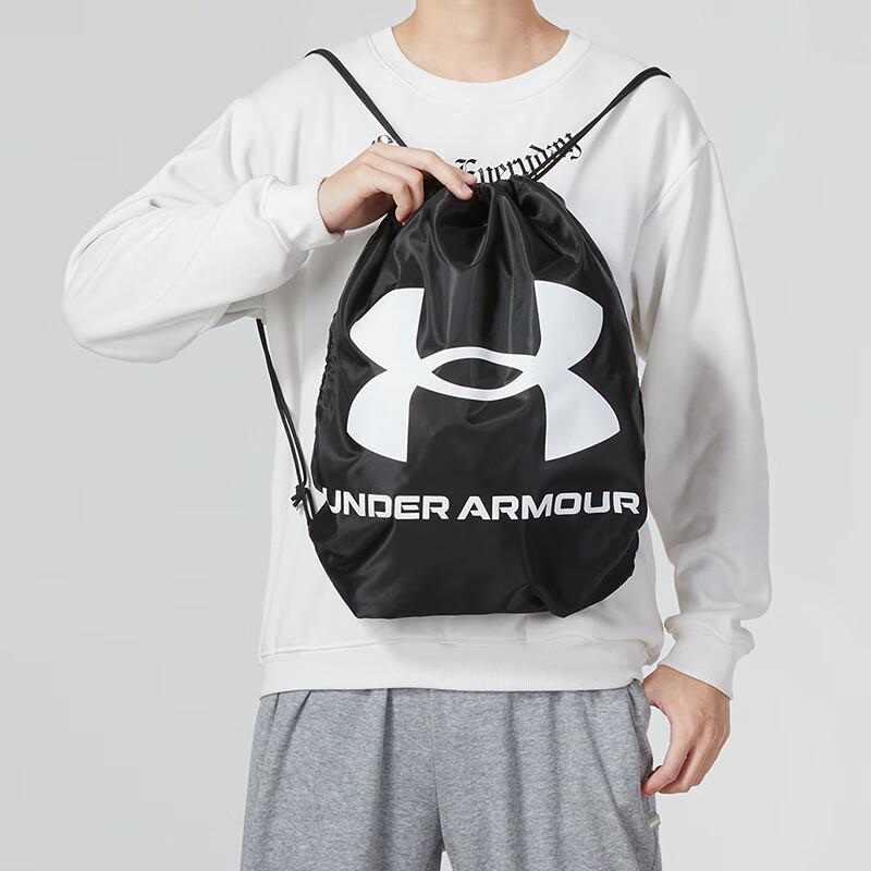 Under Armour Универсальная сумка-мешок на завязках для любого сезона One Size чёрный