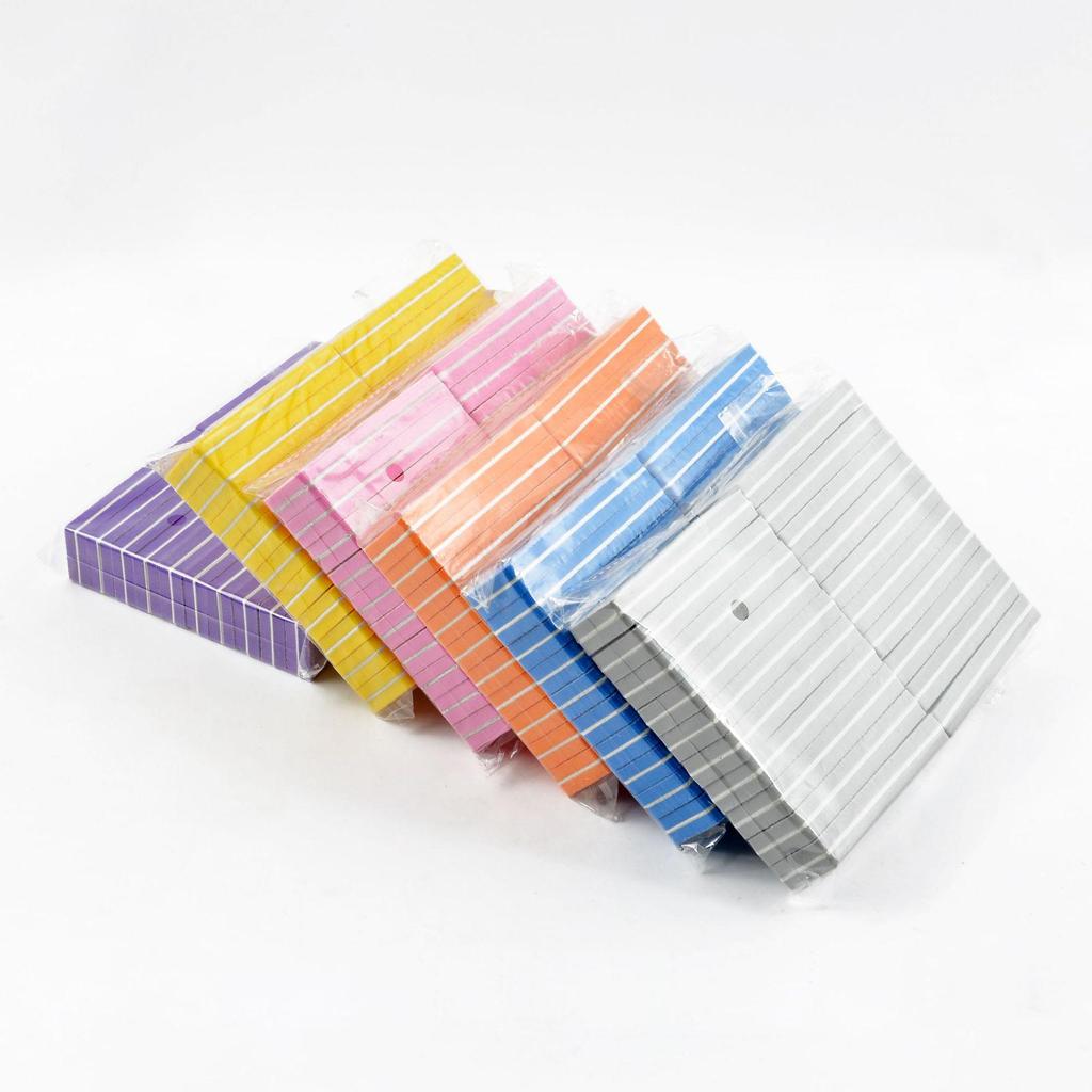 High Elastic Large Tofu Block Nail Sponge File for Manicures