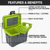 PELICAN Personal Lunchbox Cooler 8-Quart (Midnight Blue)