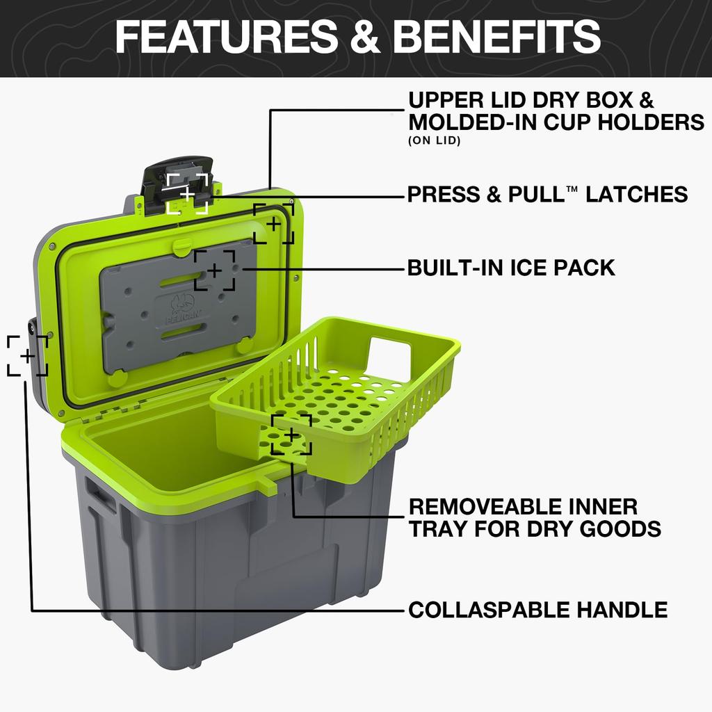 PELICAN Personal Lunchbox Cooler 8-Quart (Midnight Blue)