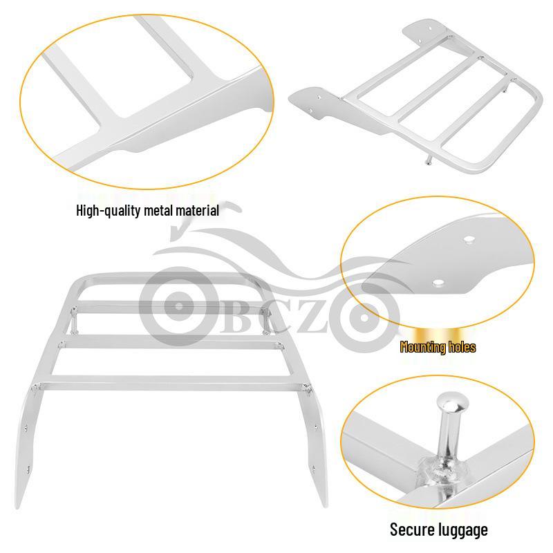 Cruiser Motorcycle VT400/600/750 Rear Luggage & Cargo Rack Accessories