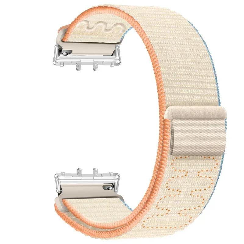 Nylon Loop Strap for Samsung Galaxy Fit 3 Adjustable Elastic Bracelet Watchband for iWatch Samsung Galaxy Fit3 Band Accessories