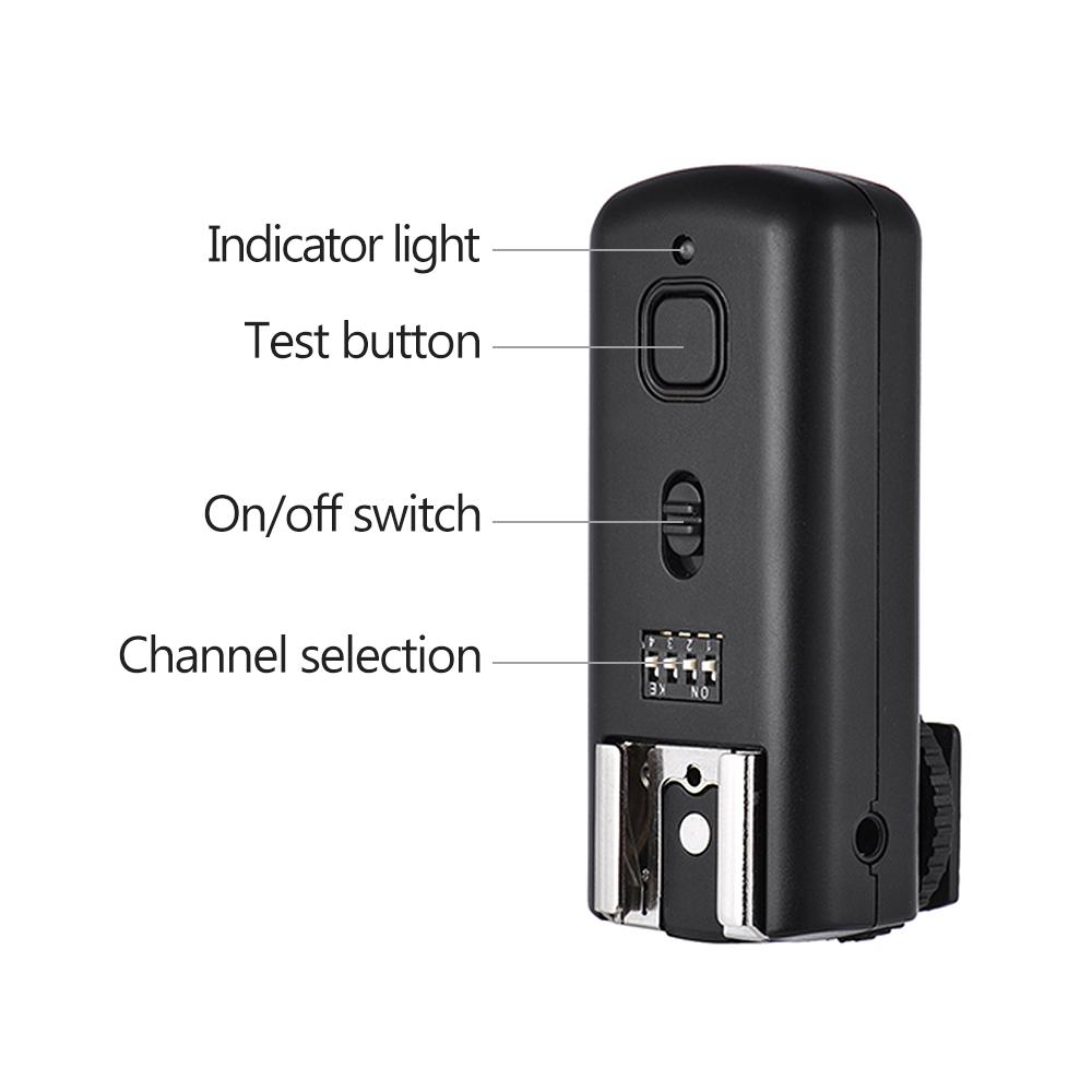 

Andoer AD560 IV 2.4G Беспроводная универсальная ведомая вспышка Speedlite для камеры GN50 со вспышкой