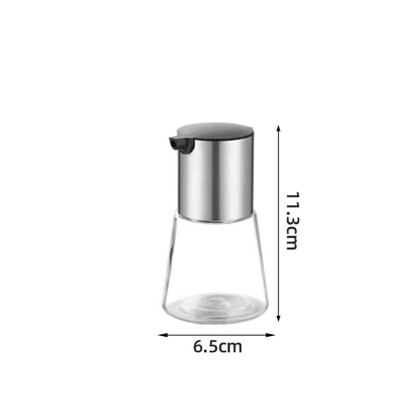 Chuishan Hai Commercial Stainless Steel Glass Spice Jar Set