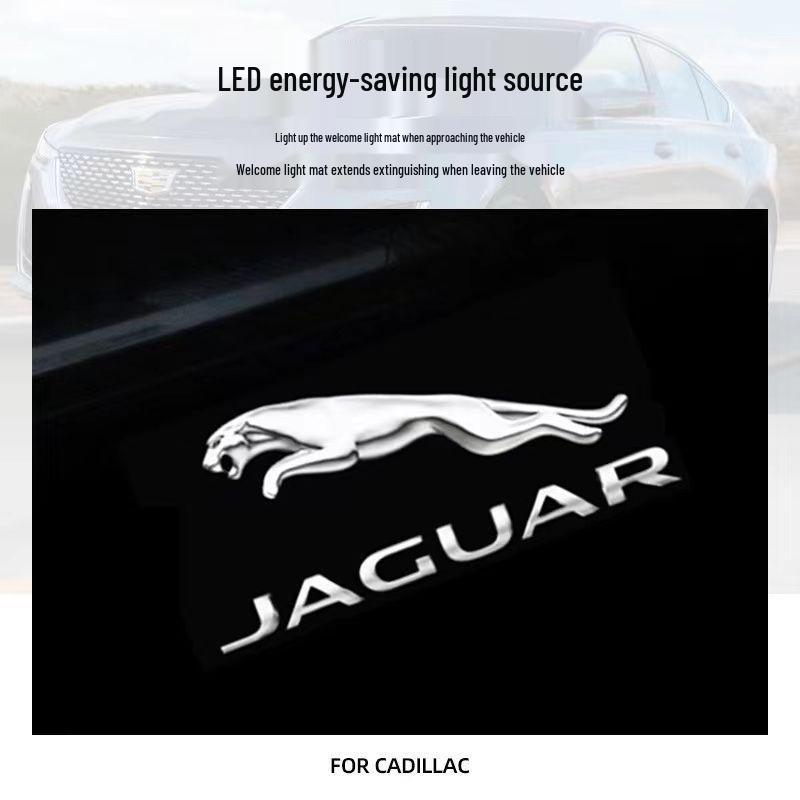 Jaguar XE XF XFL XFR XJL XK Rückspiegel Projektion & Ambientebeleuchtung Modifikation