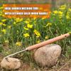 Weed Puller Uprooting Weeding Tool Gardening Hand Tools Weeding Hook for Farm Weeding and Loosening Soil Lightweight Hand Tools