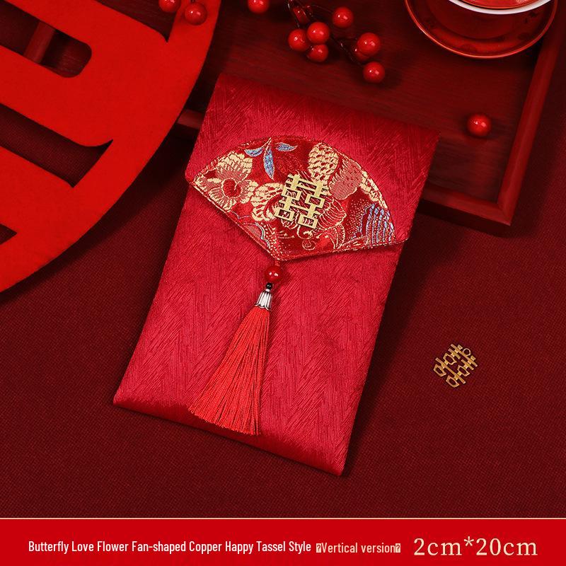 Luxury Red Envelope for Engagement and Gifts - Large Size