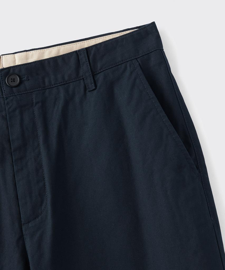 MUSINSA STANDARD [City Workers] Tapered Cotton Pants [Navy]