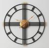 80CM Creative minimalist Modern minimalist clock living room wall clock nordic style iron mute clock