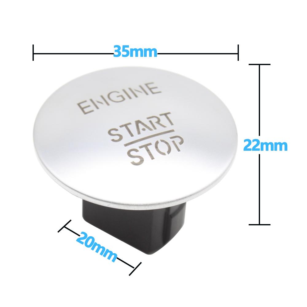 Car One-click Start Stop Button Engine Ignition Push Switch For Mecedes BENZ All Series W204 W205 W251 W221 W176 W166 Switches Seat 3