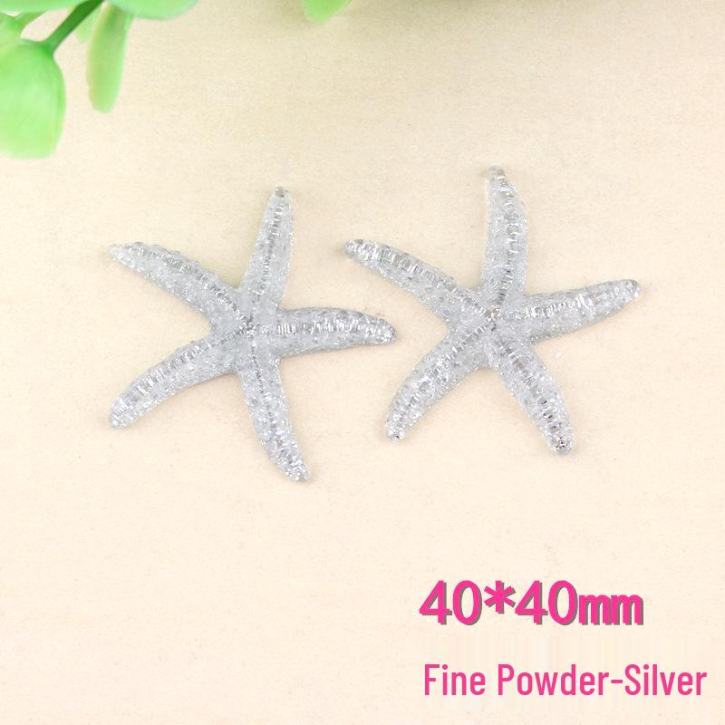 Starfish Resin Accessory Kit: Phone Case, Hair Clip, DIY Ocean Clog Patches